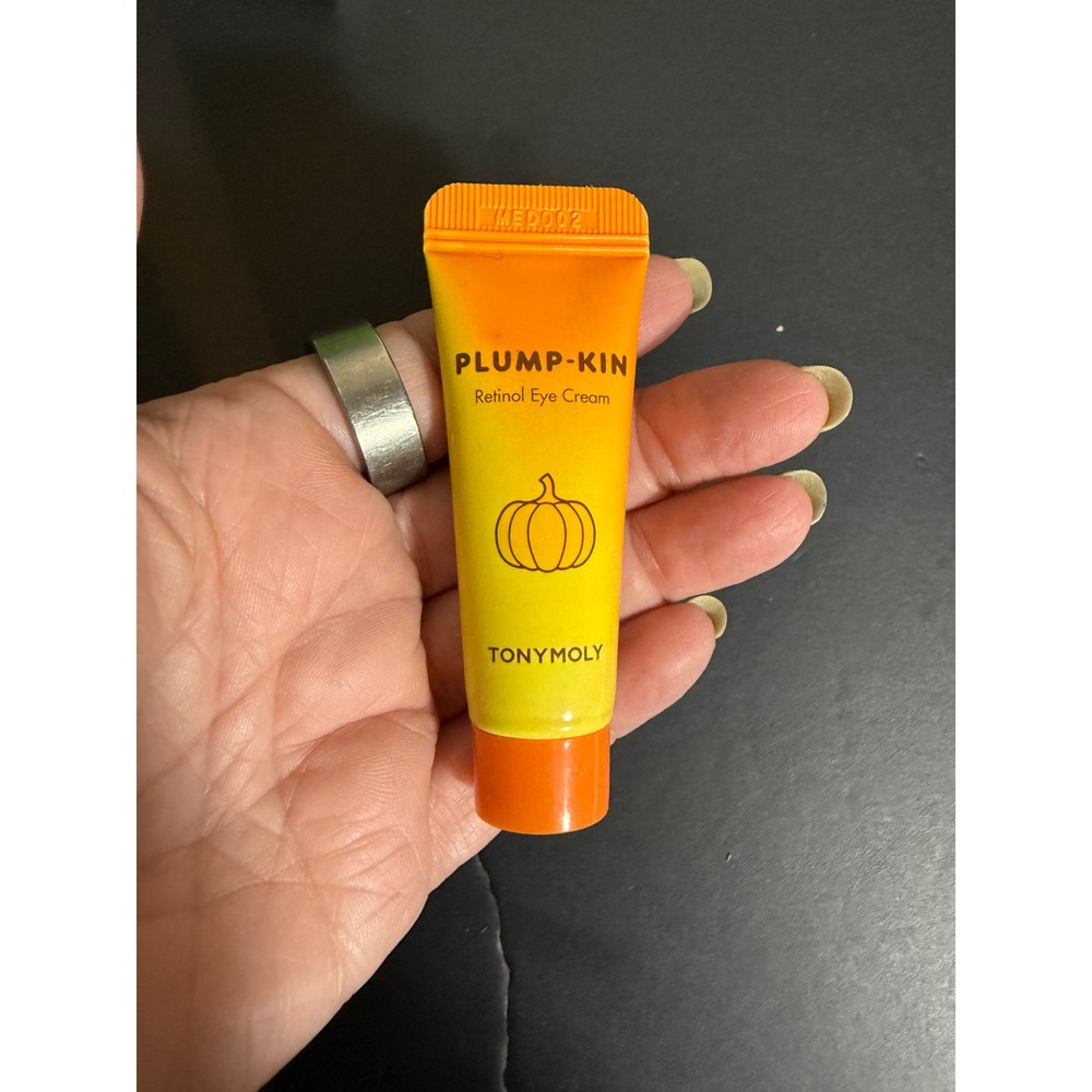 TONYMOLY Plump-Kin Retinol Eye Cream 10ml 0.33oz Travel Size K-Beauty